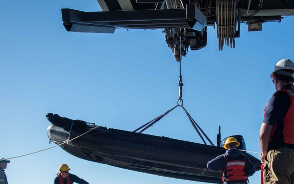 RAN and USS John L. Canley Conduct Talisman Sabre Small Boat Operations