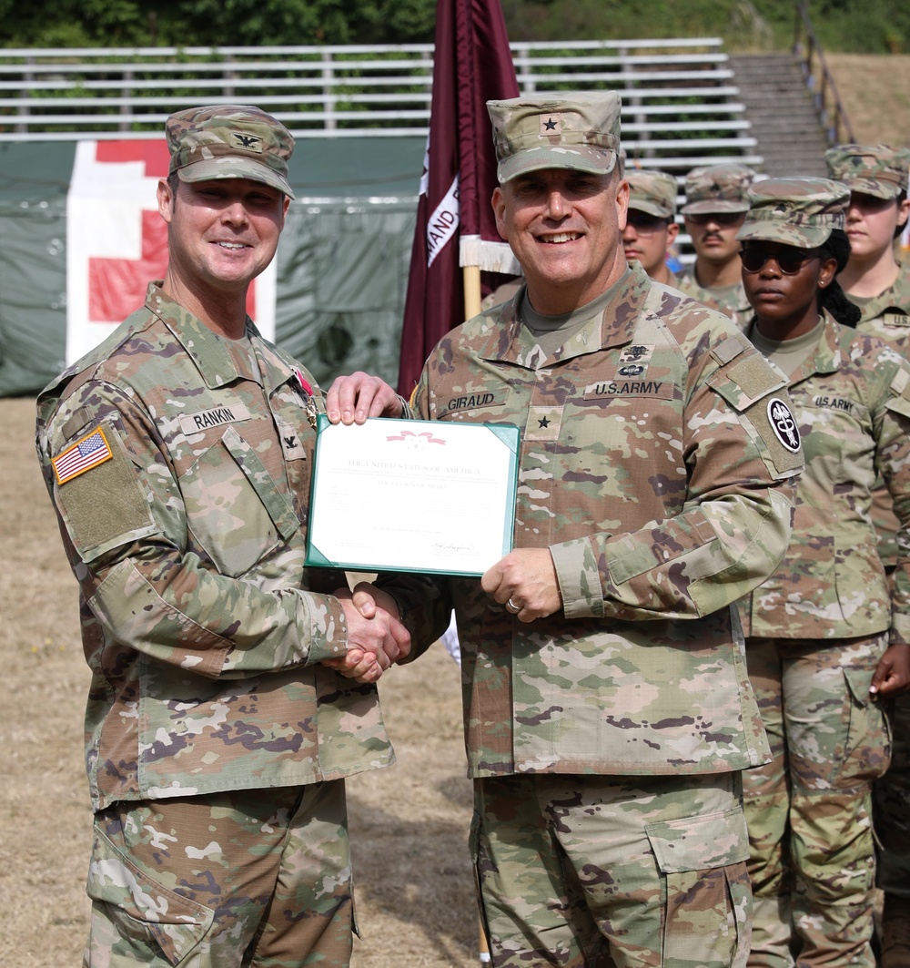 Dental Health Command Europe conducts inactivation ceremony