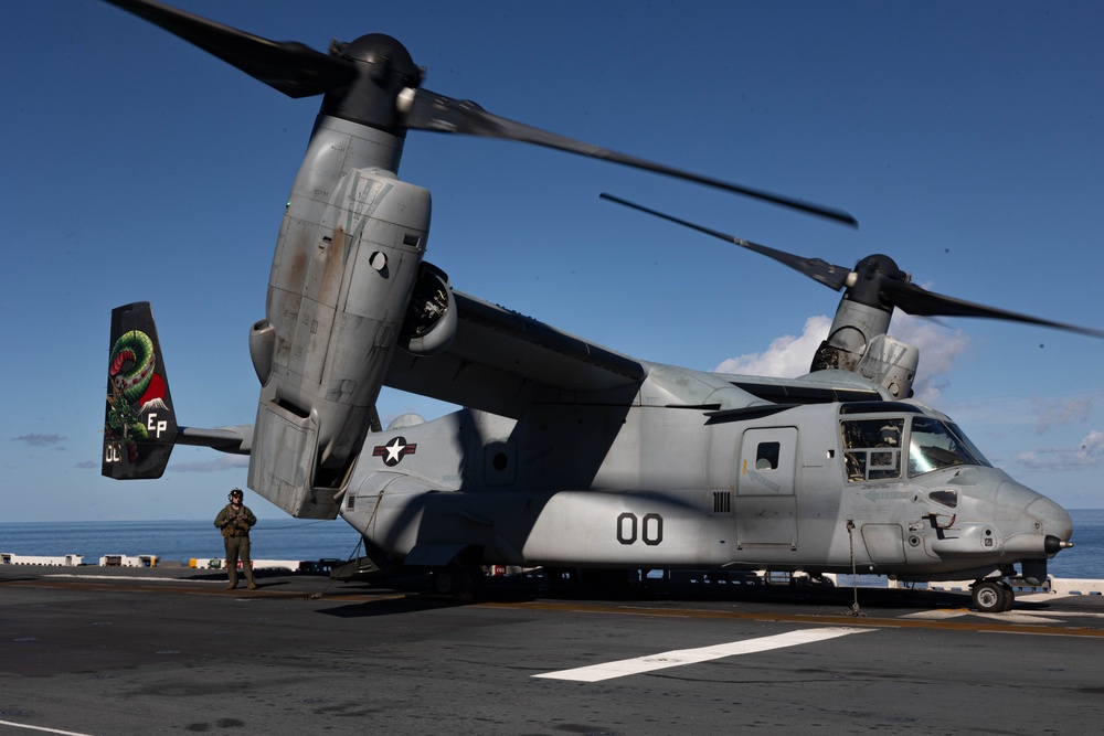 31st MEU | VMM 265 (Rein.) conducts flight operations during Talisman Sabre 25
