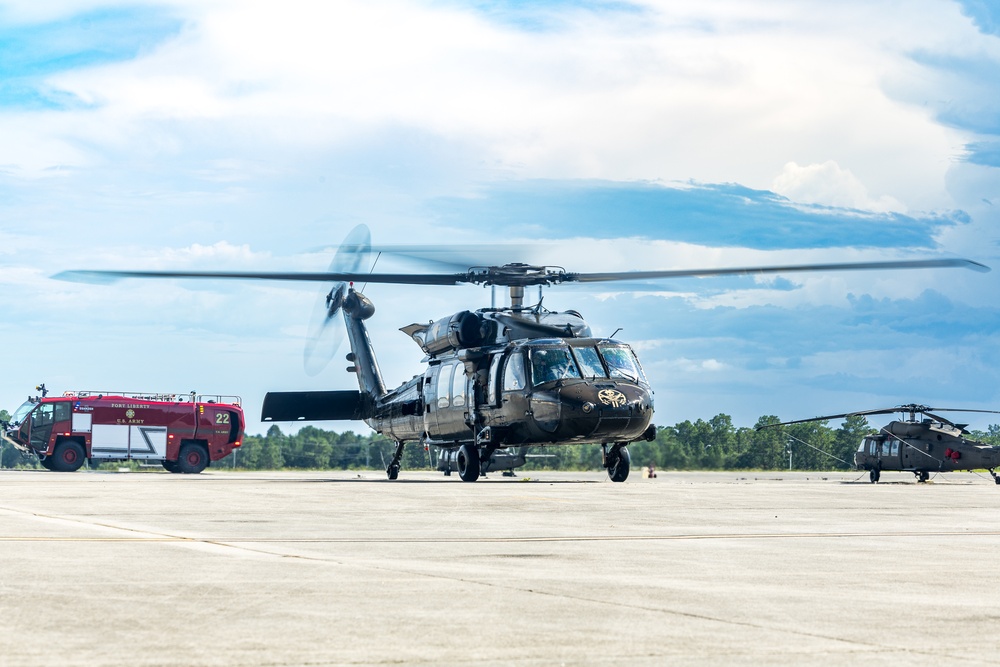 82nd CAB commander conducts final flight before relinquishing command
