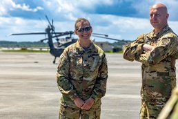 82nd CAB commander conducts final flight before relinquishing command