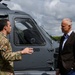 Hungarian Minister of Defence visits 56th RQS during Jolly Vihar 25