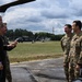Hungarian Minister of Defence visits 56th RQS during Jolly Vihar 25