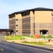 July 2025 construction operations for South Barracks Project at Fort McCoy