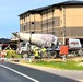 July 2025 construction operations for South Barracks Project at Fort McCoy