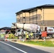 July 2025 construction operations for South Barracks Project at Fort McCoy