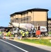 July 2025 construction operations for South Barracks Project at Fort McCoy