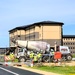 July 2025 construction operations for South Barracks Project at Fort McCoy