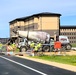 July 2025 construction operations for South Barracks Project at Fort McCoy