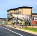 July 2025 construction operations for South Barracks Project at Fort McCoy