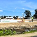 July 2025 construction operations for South Barracks Project at Fort McCoy
