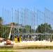 July 2025 construction operations for $55.75 million Collective Training Officers Quarters Project at Fort McCoy