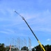 July 2025 construction operations for $55.75 million Collective Training Officers Quarters Project at Fort McCoy