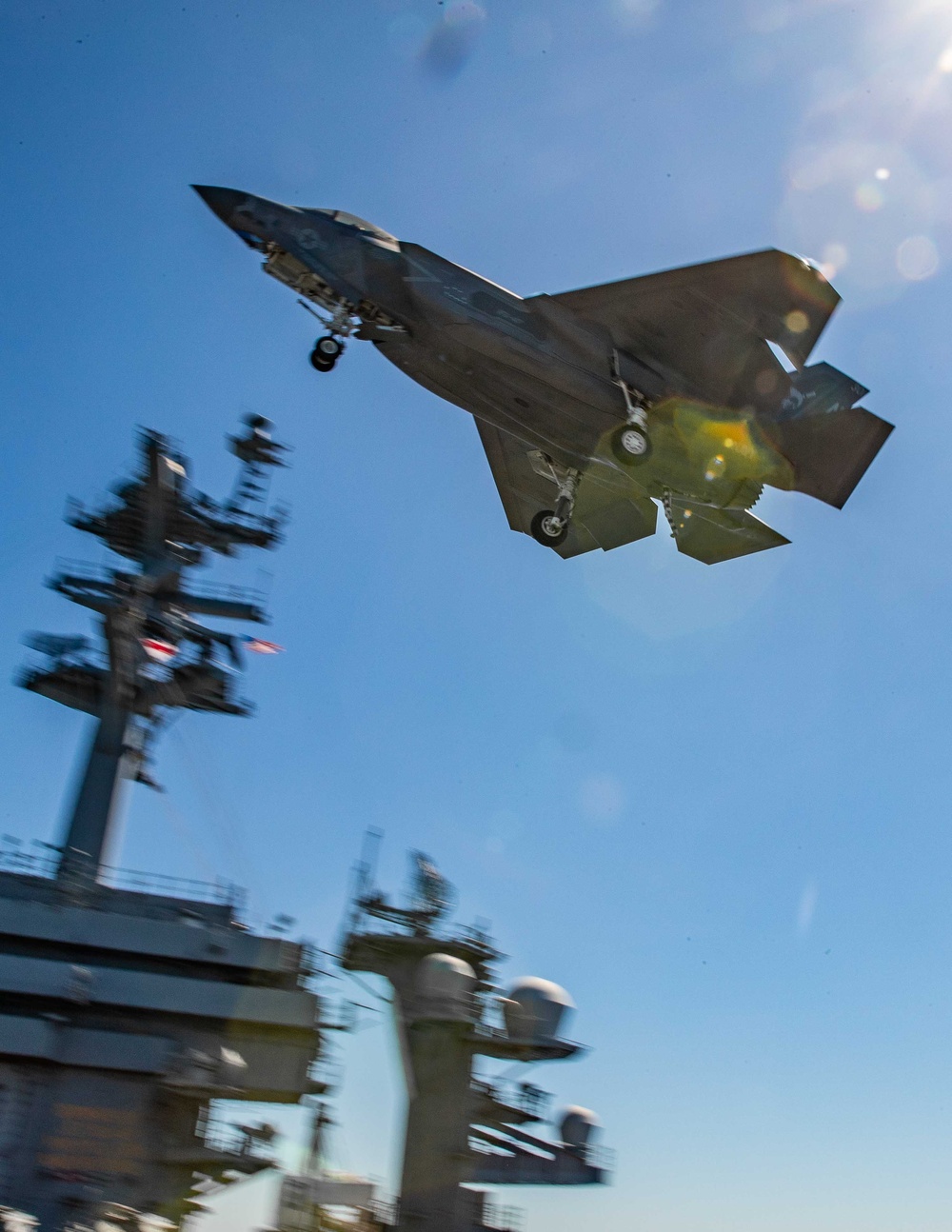 George Washington Conducts Flight Operations