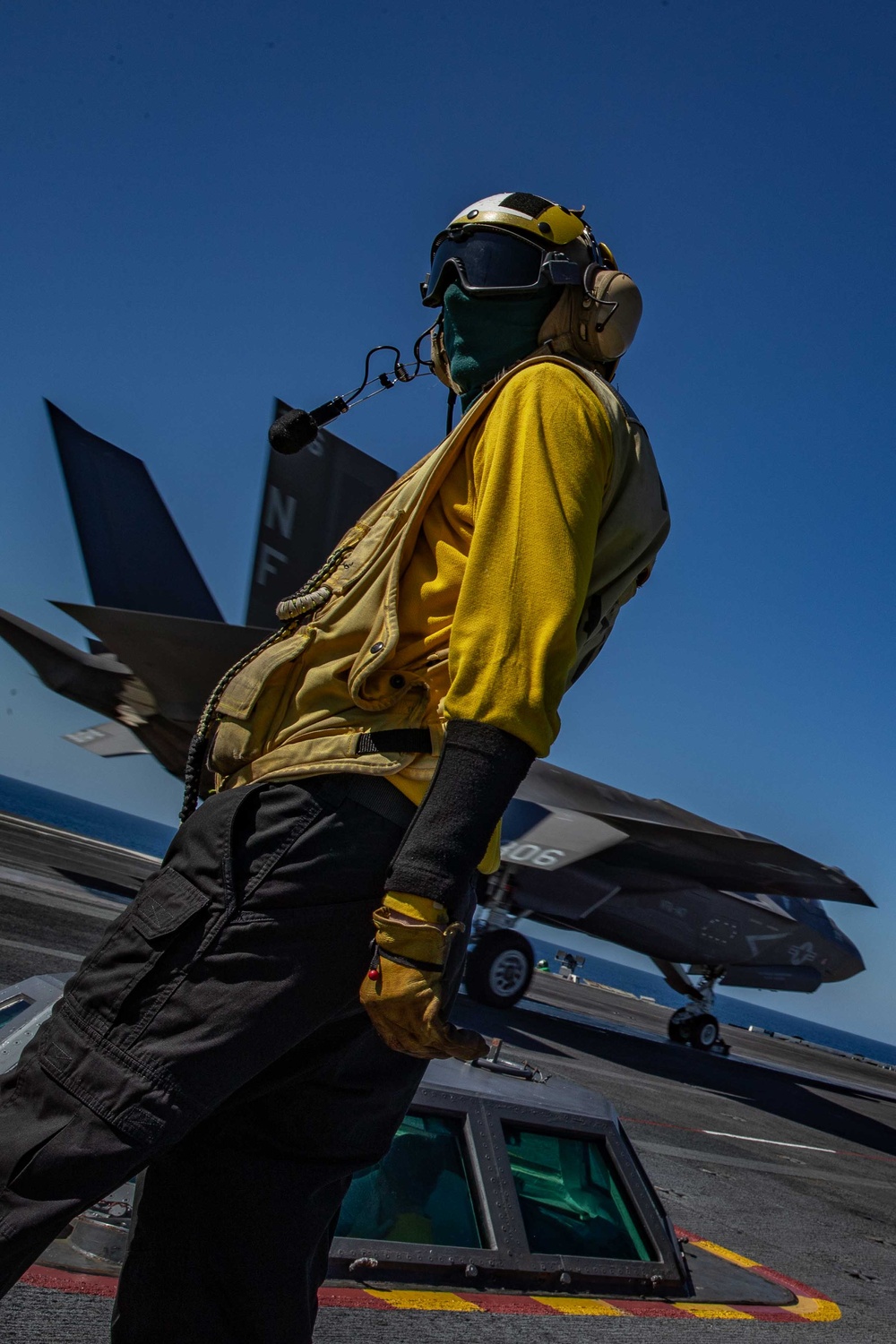 George Washington Conducts Flight Operations