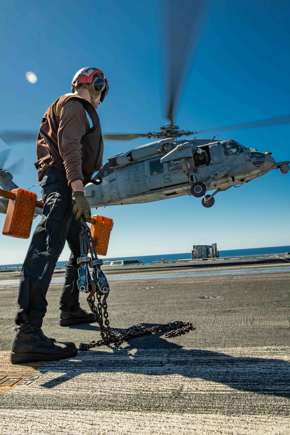 George Washington Conducts Flight Operations