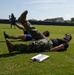 Recruiting Sub-Station Austin South conducts PT with Akins Early College High School