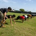 Recruiting Sub-Station Austin South conducts PT with Akins Early College High School