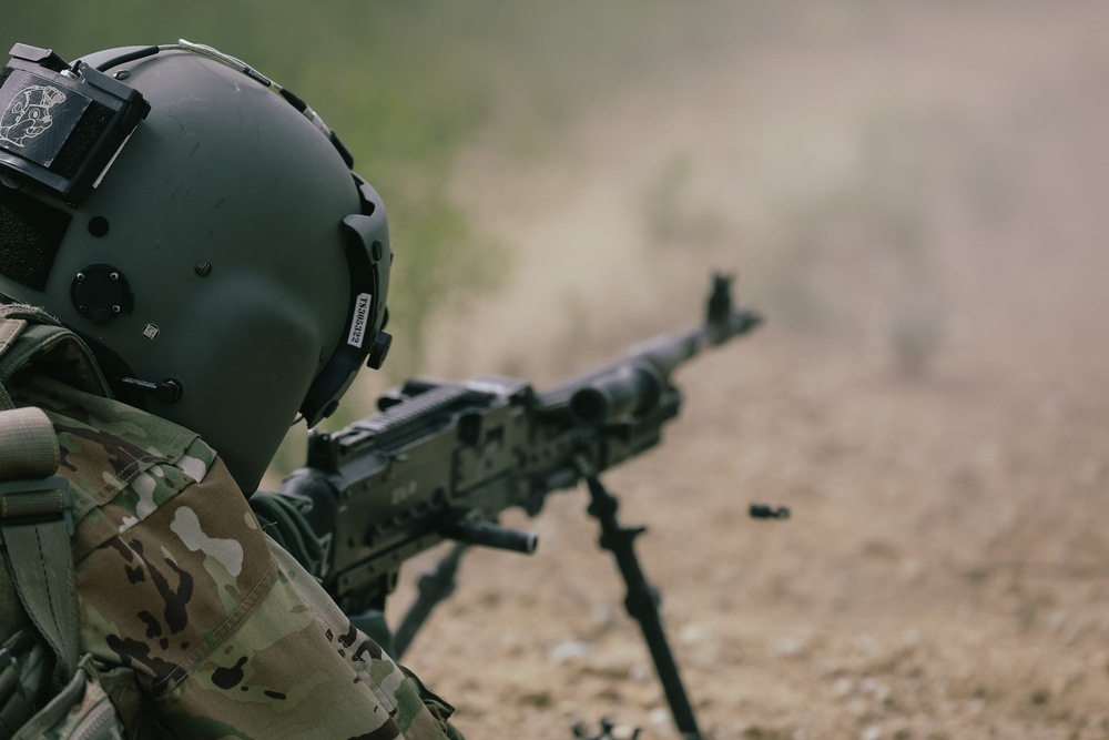 1st Air Cavalry Brigade Soldiers conduct Grounded Gunnery
