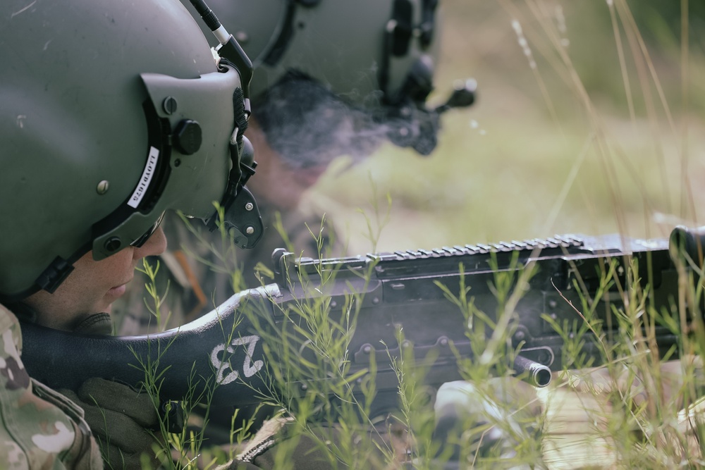 1st Air Cavalry Brigade Soldiers conduct Grounded Gunnery