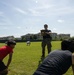 Recruiting Sub-Station Austin South conducts PT with Akins Early College High School