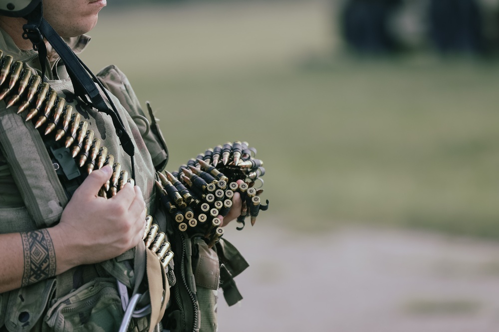 1st Air Cavalry Brigade Soldiers conduct Grounded Gunnery