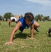 Recruiting Sub-Station Austin South conducts PT with Akins Early College High School