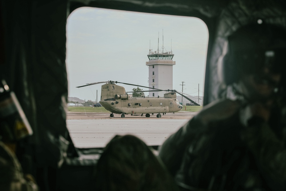 1st Air Cavalry Brigade Soldiers conduct Grounded Gunnery