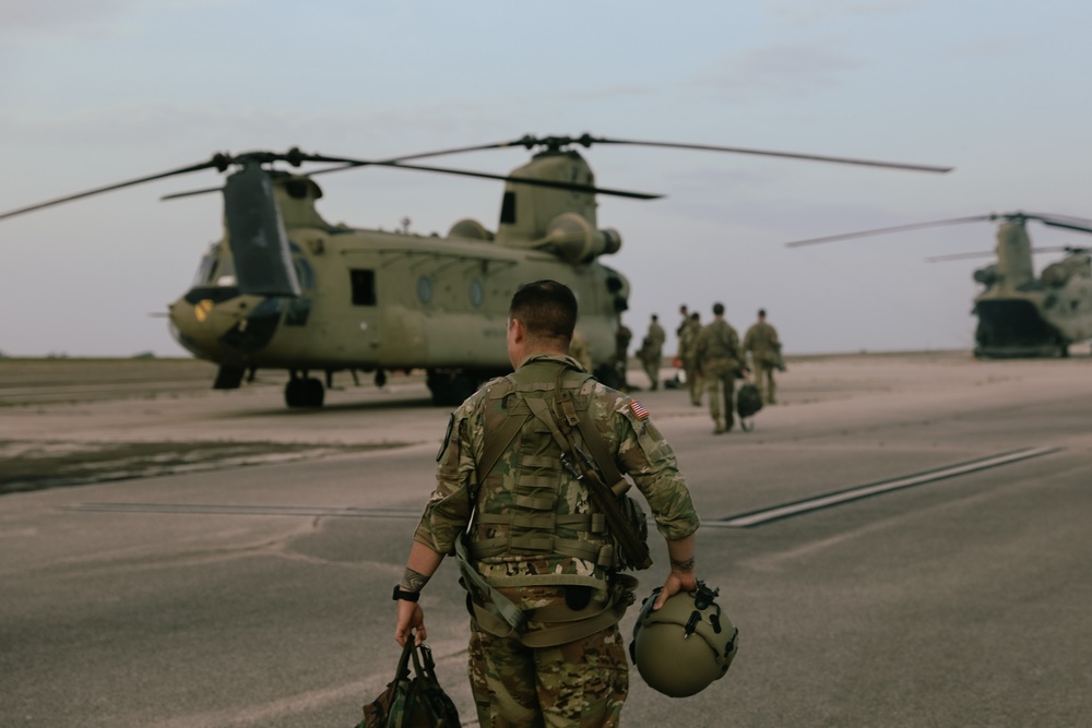 1st Air Cavalry Brigade Soldiers conduct Grounded Gunnery