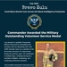 DDNI Bravo Zulu - Commander Awarded Military Outstanding Volunteer Service Medal