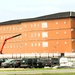 July 2025 barracks construction operations for East Barracks Project at Fort McCoy