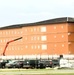 July 2025 barracks construction operations for East Barracks Project at Fort McCoy