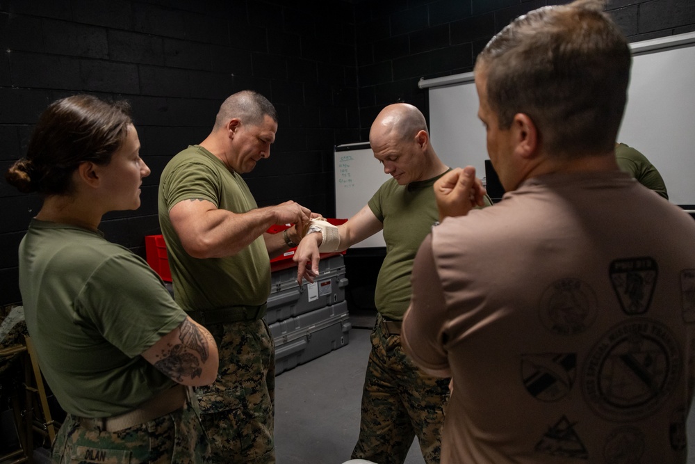 Marine Corps' First Tier IV TCCC Course