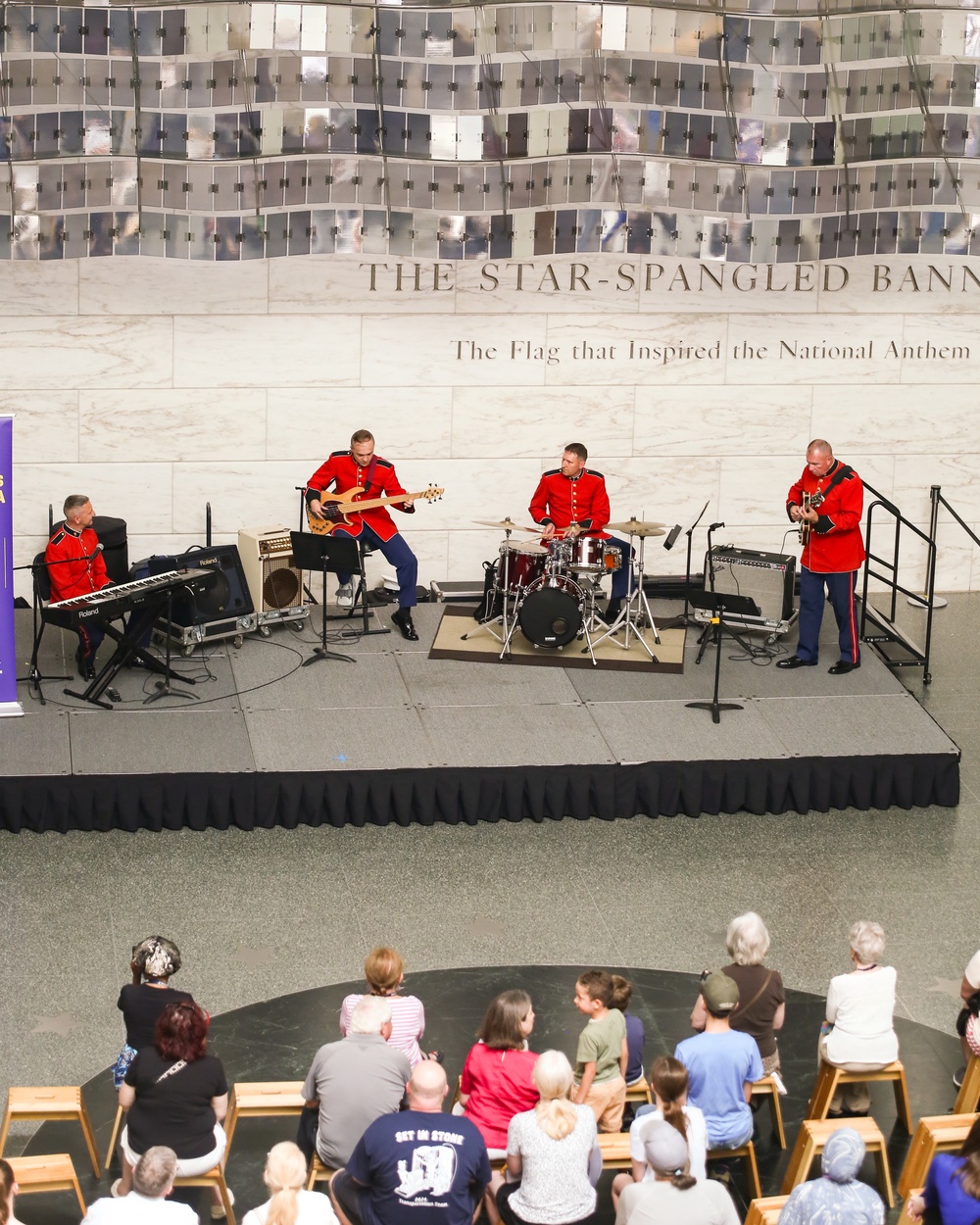 Marine Jazz Quartet at American History Museum