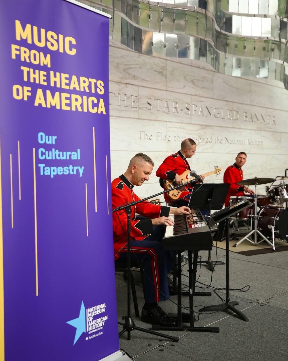 Marine Jazz Quartet at American History Museum