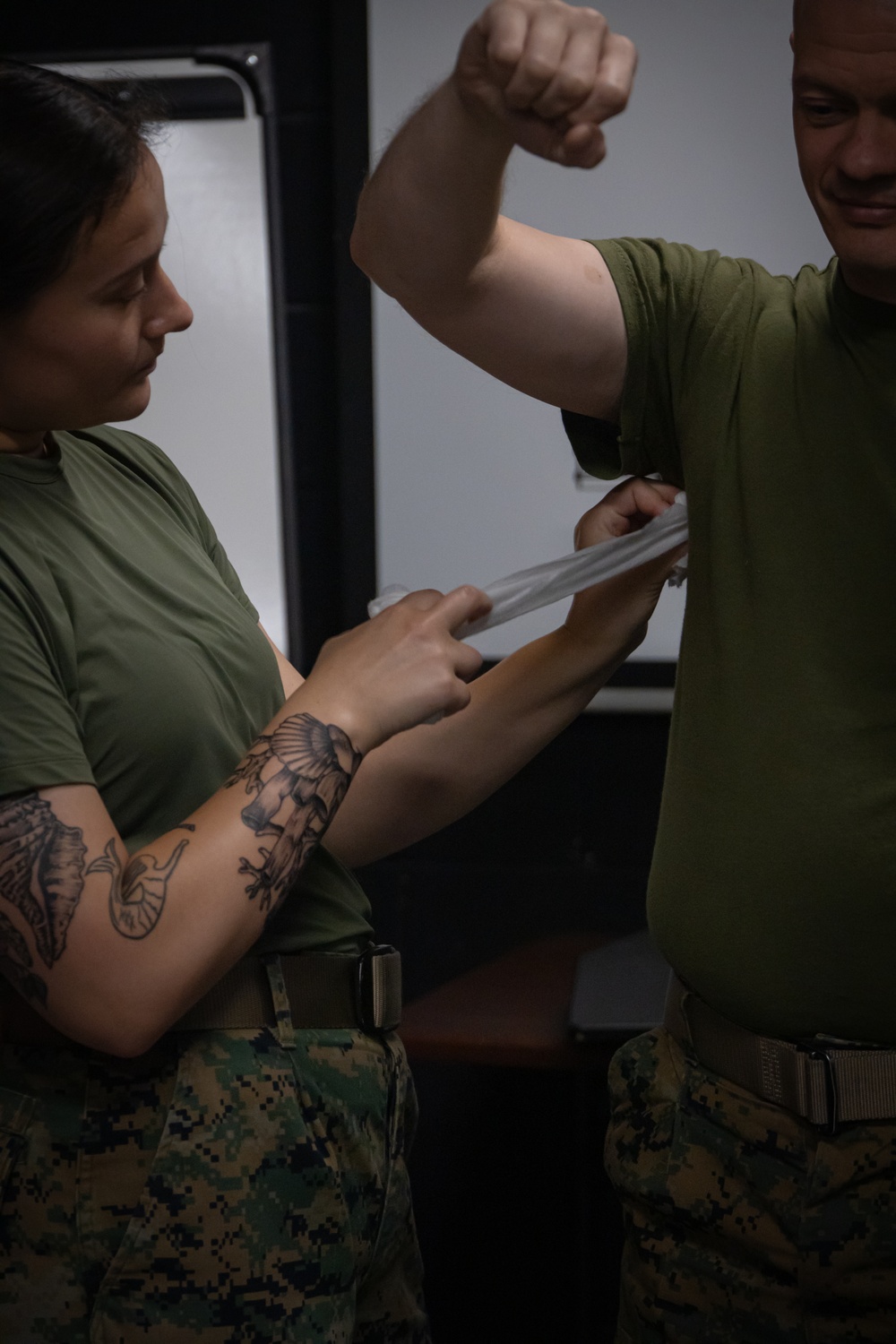 Marine Corps' First Tier IV TCCC Course