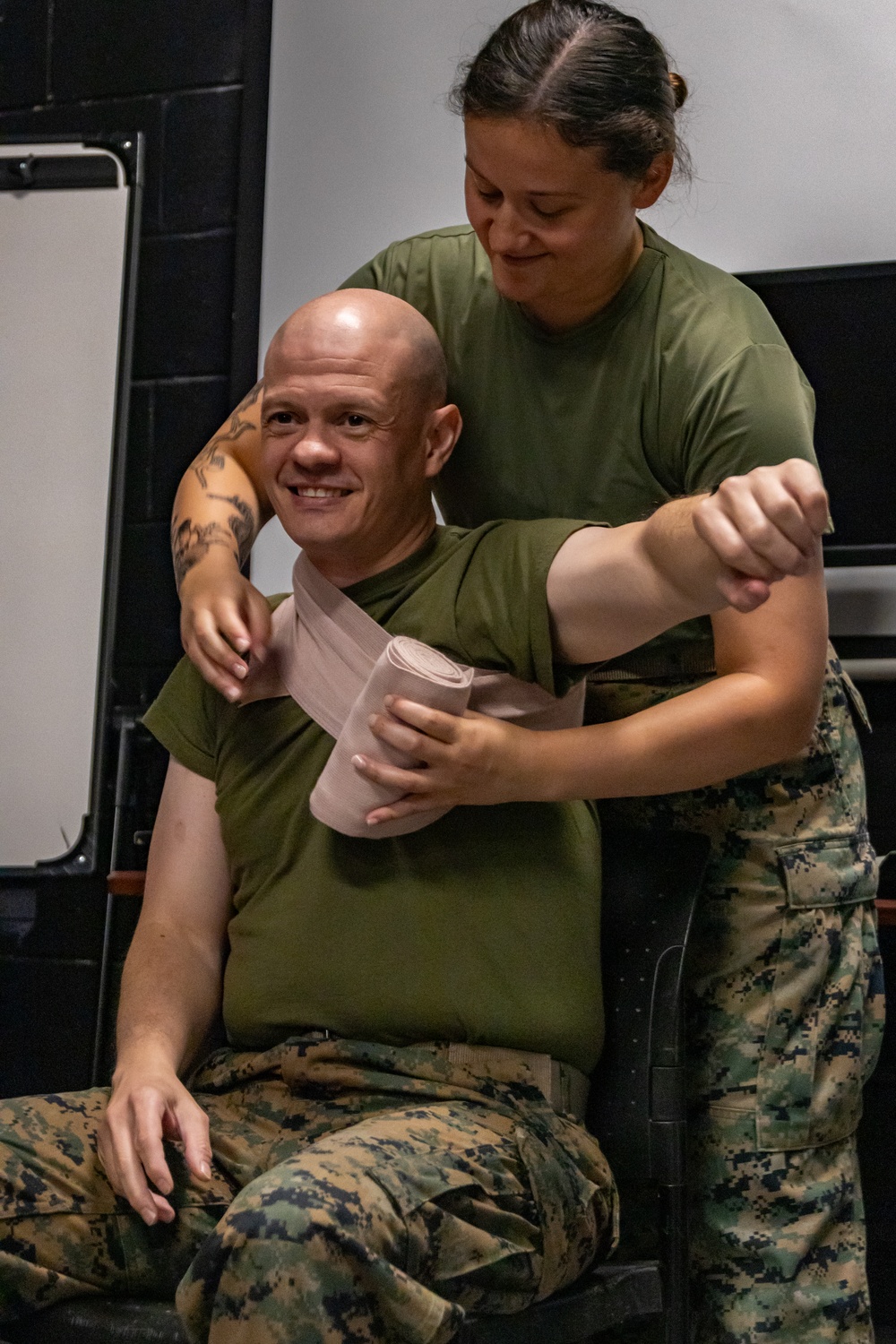 Marine Corps' First Tier IV TCCC Course