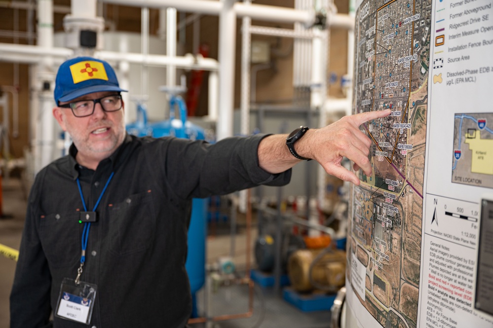 Scott Clark Points Out Keys Stages of Fuel Plume Remediation.
