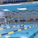 Competitors swim in the Combat Water Survival Test - 2025 National Best Warrior