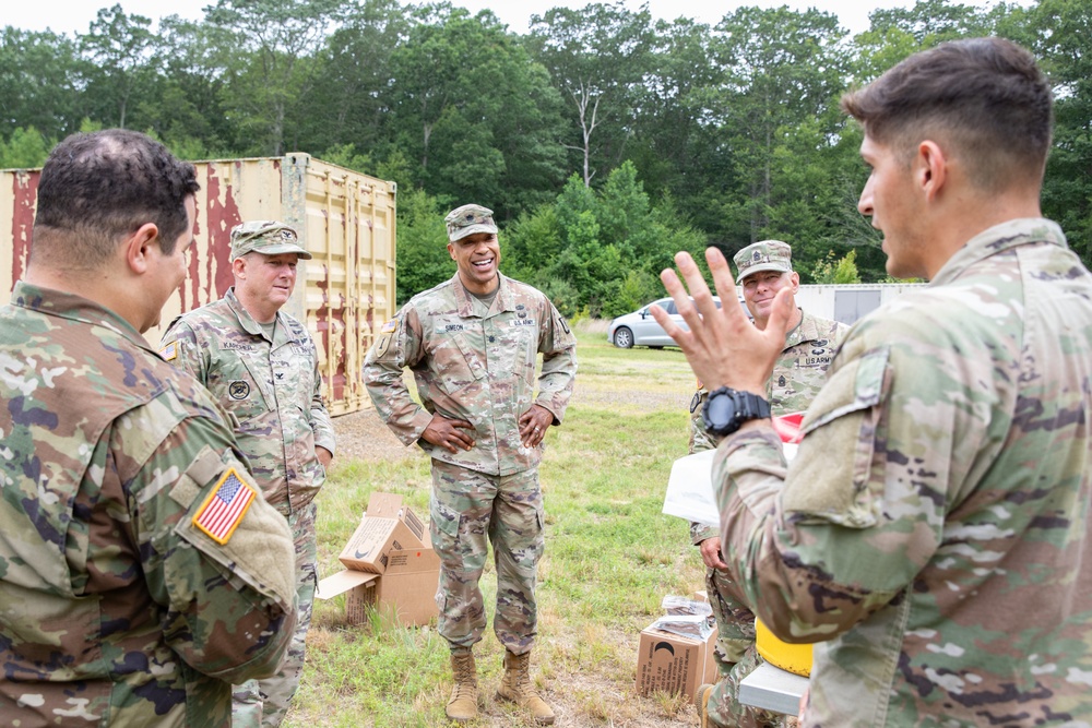 NJ National Guard Officer Candidates Begin Phase One at Camp Nett