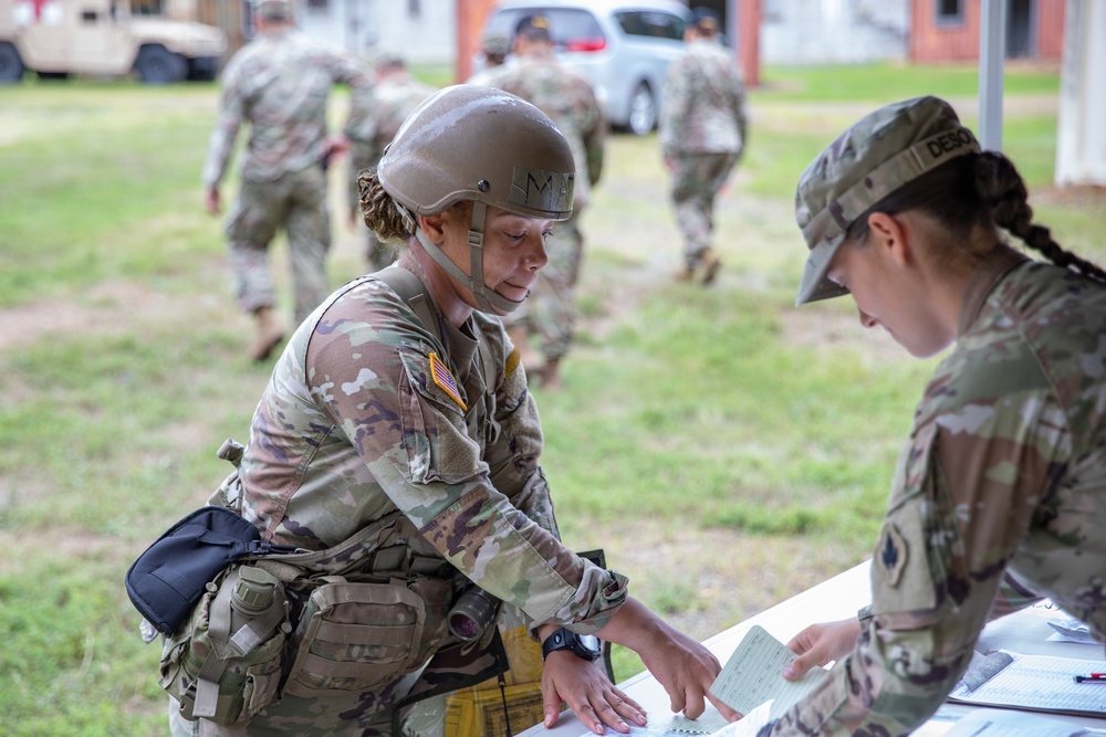 NJ National Guard Officer Candidates Begin Phase One at Camp Nett