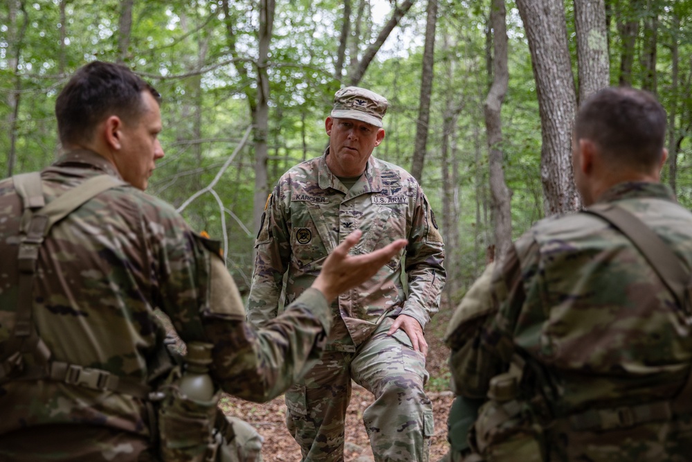 NJ National Guard Officer Candidates Begin Phase One at Camp Nett