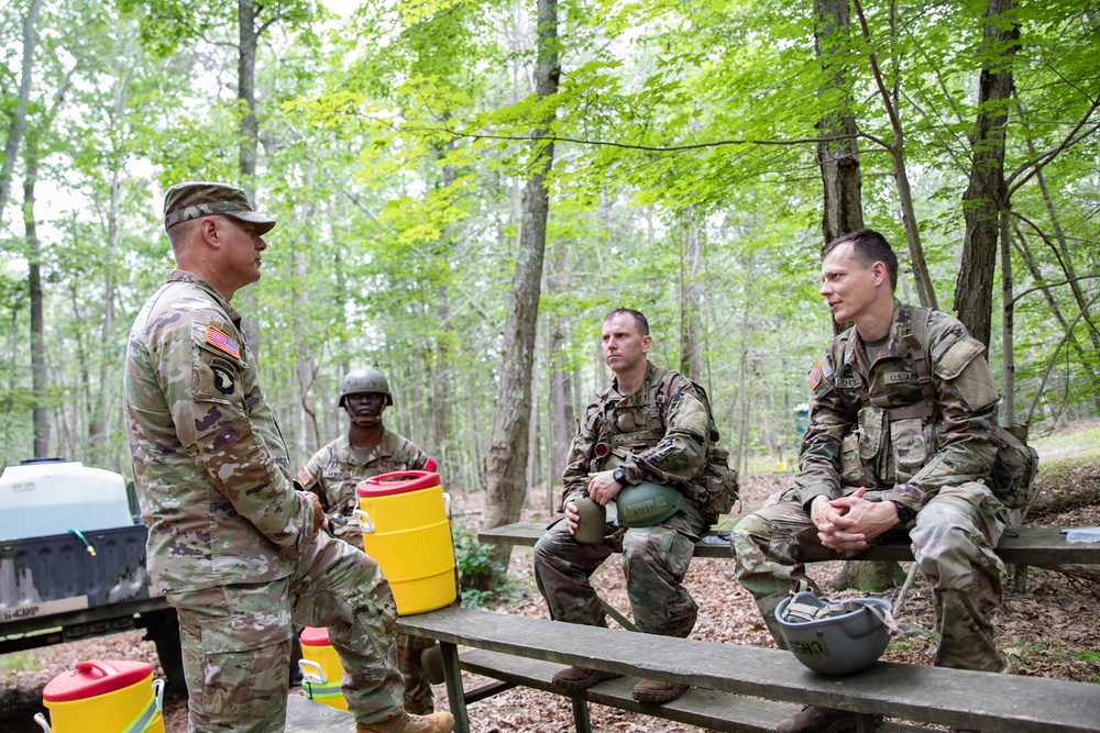 NJ National Guard Officer Candidates Begin Phase One at Camp Nett