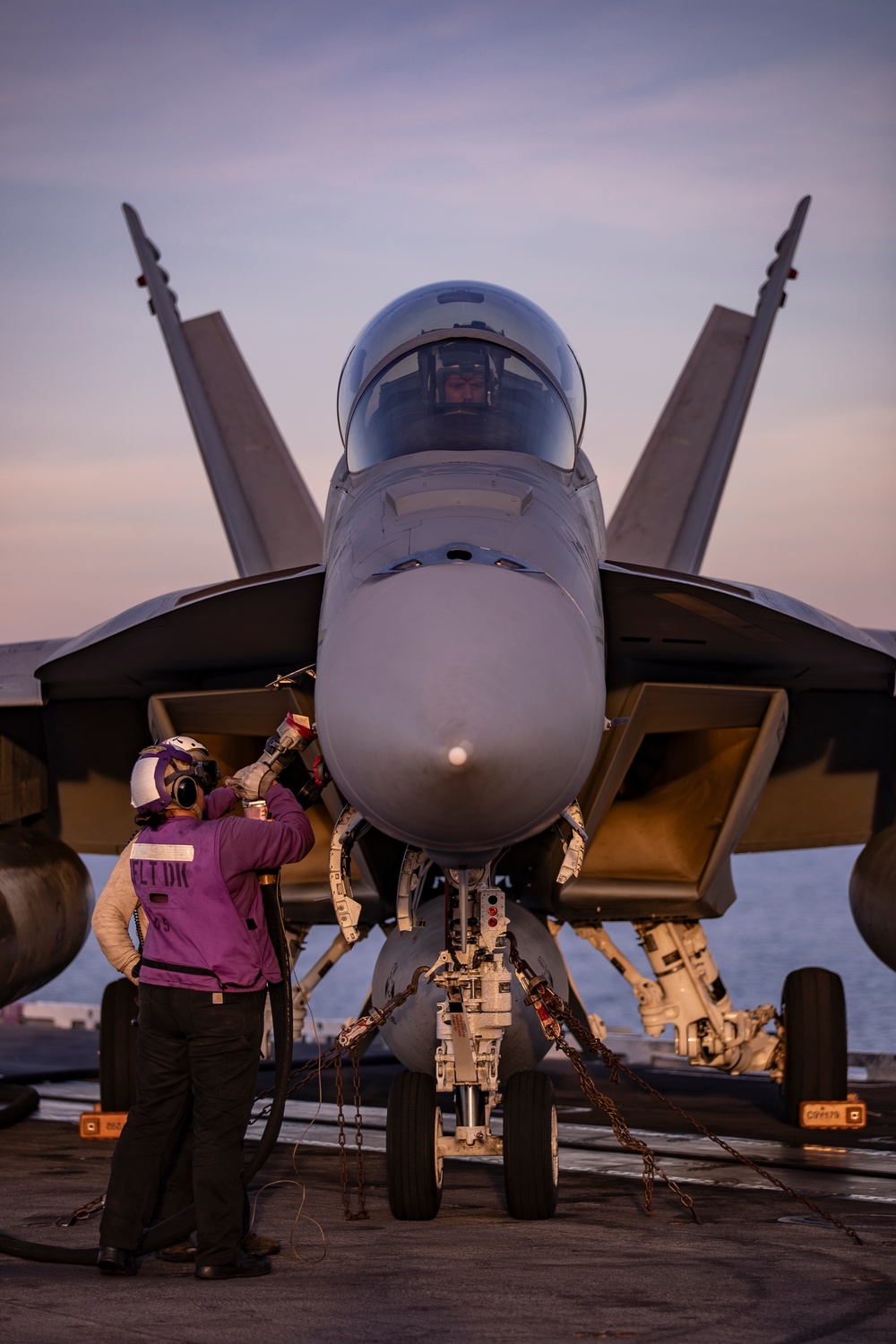 George Washington Conducts Flight Operations