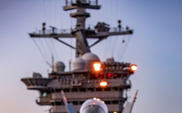 George Washington Conducts Flight Operations