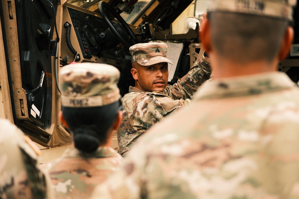 124th MP Battalion Sharpens Tactical Skills