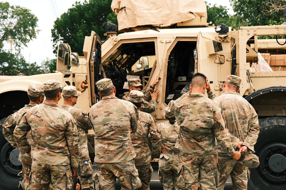 124th MP Battalion Sharpens Tactical Skills