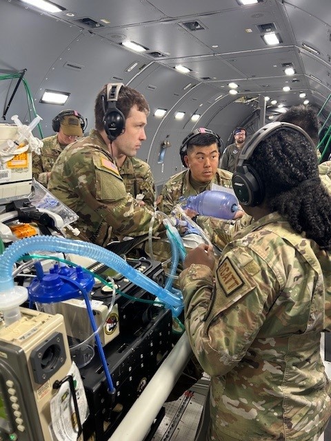 For USAISR Burn Flight Team, Training and Education are Part of the Mission