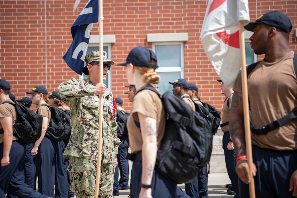 Recruits Train At Recruit Training Command