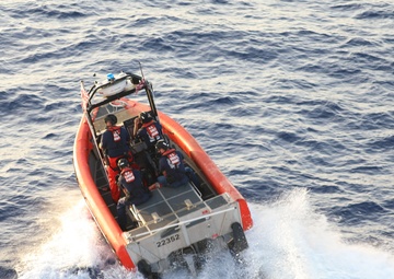 Coast Guard Cutter Reliance conducts 60-day patrol in the Gulf of America